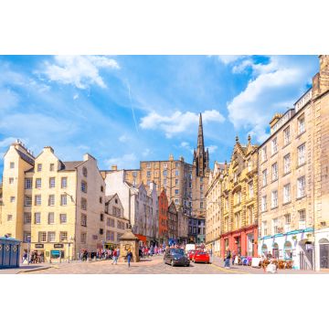 Lais Puzzle - Straßenansicht von Edinburgh, Schottland, Großbritannien - 2.000 Teile