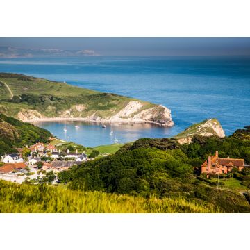 Lais Puzzle - Britische Küste - Sommerurlaubsziel - Lulworth Cove an der Jurassic Coast im südlichen Devon, Großbritannien - 1.000 Teile