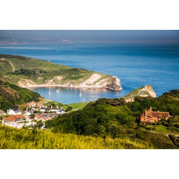 Lais Puzzle - Britische Küste - Sommerurlaubsziel - Lulworth Cove an der Jurassic Coast im südlichen Devon, Großbritannien - 2.000 Teile