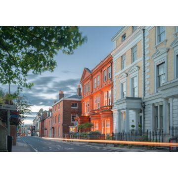 Lais Puzzle - Southgate Street im Zentrum von Winchester an einem warmen Sommerabend - 1.000 Teile