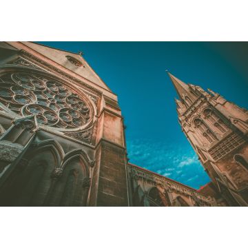 Lais Puzzle - Historisches Gebäude in Cambridge, Vereinigtes Königreich, in Vintage-Farben - 2.000 Teile
