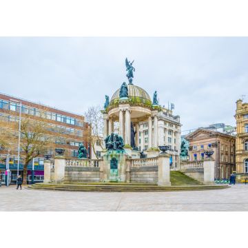 Lais Puzzle - Derby Square, dominiert vom Queen Victoria Monument in Liverpool, England - 1.000 Teile