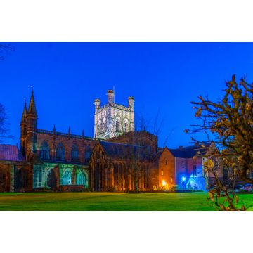 Lais Puzzle - Blick auf die Kathedrale von Chester bei Sonnenuntergang, England - 2.000 Teile