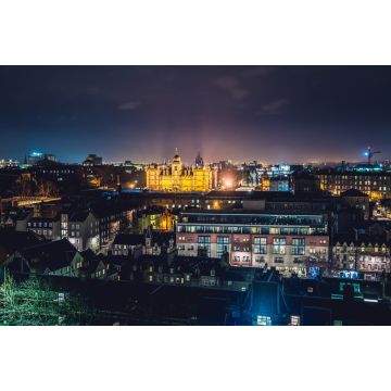 Lais Puzzle - Nachtansicht von Edinburgh vom Edinburgh Castle aus, Schottland, UK - 2.000 Teile