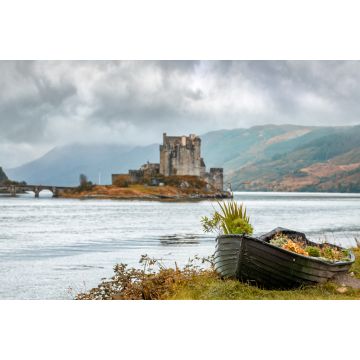 Lais Puzzle - Boot, Loch Duich und Eilean Donan Castle - 2.000 Teile