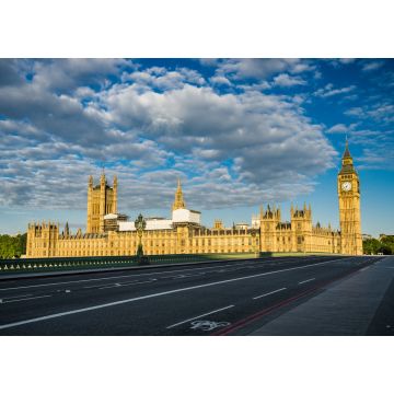 Lais Puzzle - Britisches Parlament und Big Ben am Morgen auf der Westminster Bridge - 1.000 Teile