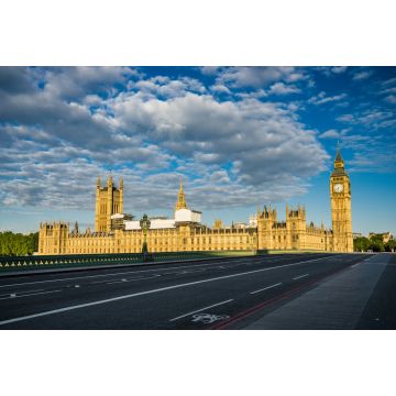 Lais Puzzle - Britisches Parlament und Big Ben am Morgen auf der Westminster Bridge - 2.000 Teile
