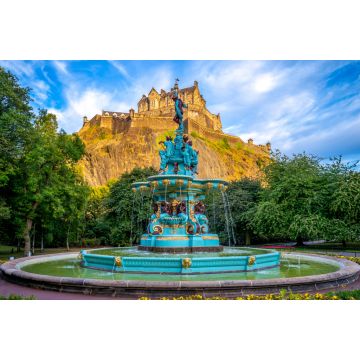 Lais Puzzle - Edinburgh Castle und Ross Fountain - 2.000 Teile