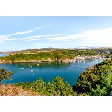 Lais Puzzle - Fishguard Hafen und Dorf Landschaft Pembrokeshire Wales - 1.000 Teile