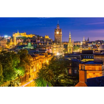 Lais Puzzle - Sonnenuntergang in Edinburgh - 2.000 Teile