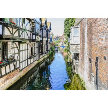 Lais Puzzle - Historisches Zentrum von Canterbury mit Fachwerkhäusern und dem Fluss Great Stour, Kent, UK - 2.000 Teile