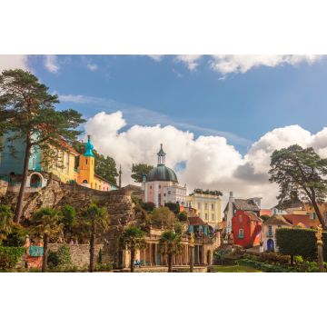 Lais Puzzle - Portmeirion, Nordwales, UK, das von Clough Williams-Ellis erbaute italienische Dorf - 2.000 Teile