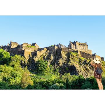 Lais Puzzle - Blick auf den Hügel von Edinburgh Castle. Edinburgh Castle - 1.000 Teile