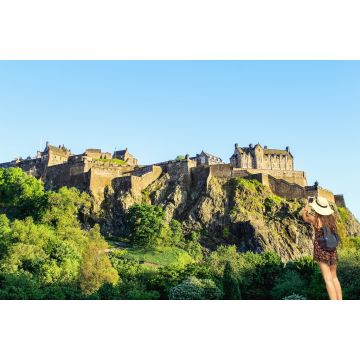Lais Puzzle - Blick auf den Hügel von Edinburgh Castle. Edinburgh Castle - 2.000 Teile
