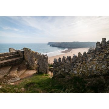 Lais Puzzle - Eingangsweg zum herrlichen Strand von Barafundle Bay an der Küste von Pembrokeshire in Südwales, UK Europa - 1.000 Teile