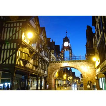 Lais Puzzle - Eastgate Clock, Chester - Cheshire, England, Vereinigtes Königreich - 1.000 Teile
