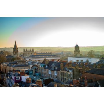 Lais Puzzle - Die Stadt Oxford mit den Grünflächen am anderen Ende - 2.000 Teile
