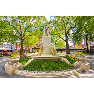 Lais Puzzle - Statue von William Shakespeare am Leicester Square in London, Vereinigtes Königreich - 2.000 Teile