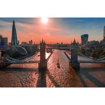 Lais Puzzle - Ein Blick auf die Tower Bridge von oben auf die Themse in London, Vereinigtes Königreich - 2.000 Teile