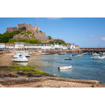 Lais Puzzle - Hafen von Gorey und Schloss Mont Orgueil auf Jersey - 2.000 Teile