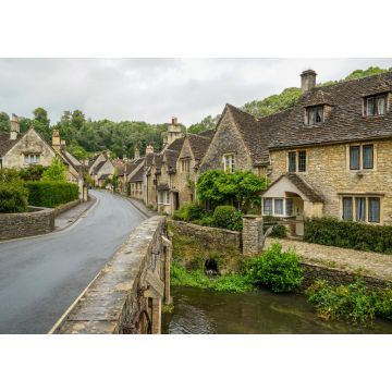 Lais Puzzle - Dorf Castle Combe, Wiltshire, Vereinigtes Königreich. Brücke über den Fluss Bybrook - 1.000 Teile