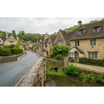 Lais Puzzle - Dorf Castle Combe, Wiltshire, Vereinigtes Königreich. Brücke über den Fluss Bybrook - 2.000 Teile