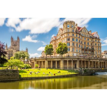 Lais Puzzle - Die Pulteney Bridge im palladianischen Stil überquert den Fluss Avon in Bath - 2.000 Teile