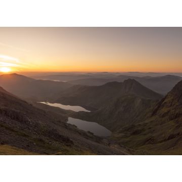 Lais Puzzle - Sonnenaufgang durch ein Snowdonia-Bergental in Wales, UK - 1.000 Teile