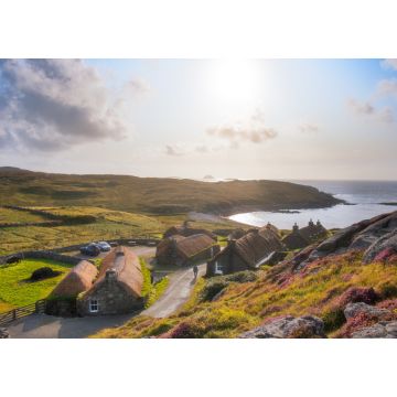 Lais Puzzle - Gearrannan Blackhouse Village, Carloway, Isle of Lewis, Äußere Hebriden. Schottland - 1.000 Teile