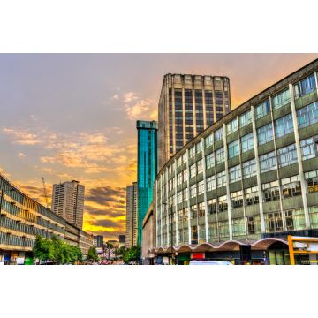 Lais Puzzle - Blick auf Birmingham bei Sonnenuntergang - West Midlands, England - 2.000 Teile
