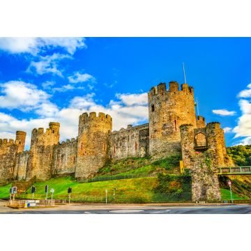 Lais Puzzle - Conwy Castle in Wales, Vereinigtes Königreich - 1.000 Teile