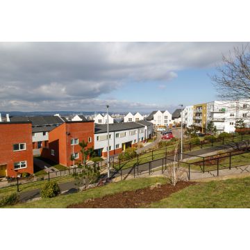Lais Puzzle - Moderne Reihenhäuser in Penarth, einem Vorort von Cardiff - Vereinigtes Königreich - 2.000 Teile