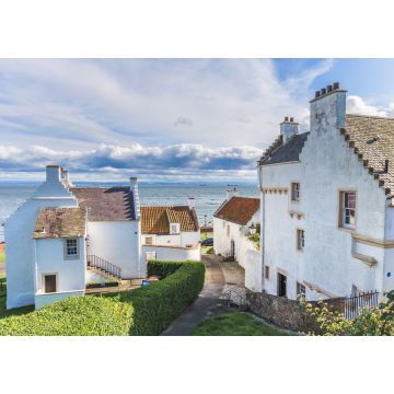 Lais Puzzle - Weiße Häuser in Pan Ha' Dysart Fife Schottland - 1.000 Teile