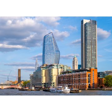 Lais Puzzle - Wohngebäude am Wasser und Blick auf die Themse in London - 1.000 Teile