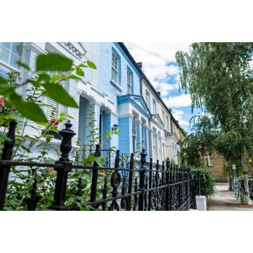 Lais Puzzle - Attraktive Wohnstraße mit großen Reihenhäusern im Londoner Stadtbezirk Kensington & Chelsea - 2.000 Teile