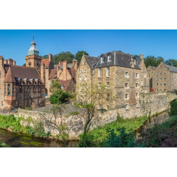 Lais Puzzle - Panorama des Dean Village in Edinburgh - 2.000 Teile