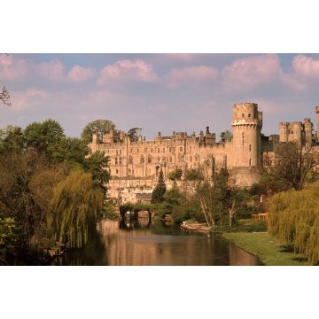 Lais Puzzle - Blick auf die Burg von Warwick von der Avon-Brücke aus - 2.000 Teile