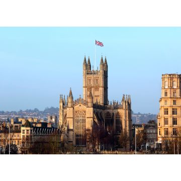 Lais Puzzle - Frühmorgendliches Sonnenlicht auf Bath Abbey - Stadt Bath - England - 1.000 Teile