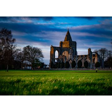 Lais Puzzle - Crowland Abbey, Lincolnshire, UK von Snowden Field im tiefstehenden Wintersonnenlicht - 1.000 Teile