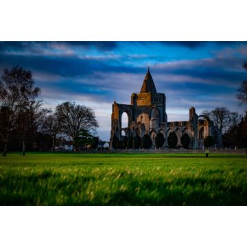 Lais Puzzle - Crowland Abbey, Lincolnshire, UK von Snowden Field im tiefstehenden Wintersonnenlicht - 2.000 Teile