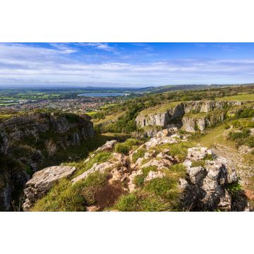 Lais Puzzle - Herrliche Aussicht von der Spitze der Cheddar-Schlucht in Somerset im Südwesten Englands - 2.000 Teile