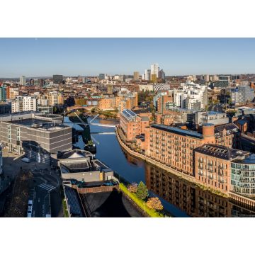 Lais Puzzle - Skyline des Stadtzentrums von Leeds Dock und Grundstücke am Wasser - 1.000 Teile