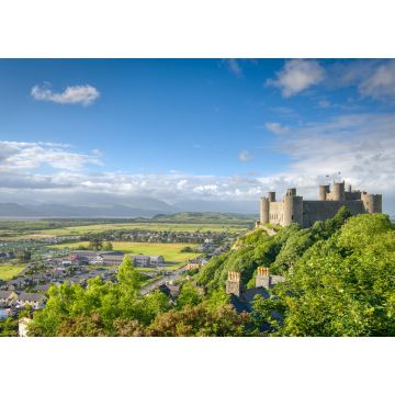 Lais Puzzle - Blick auf die Burg Harlech - 1.000 Teile