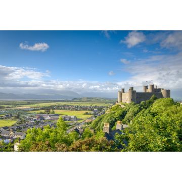 Lais Puzzle - Blick auf die Burg Harlech - 2.000 Teile