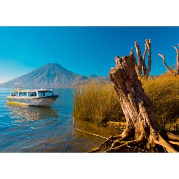 Lais Puzzle - Boot auf dem Atitlan-See in Guatemala - 1.000 Teile