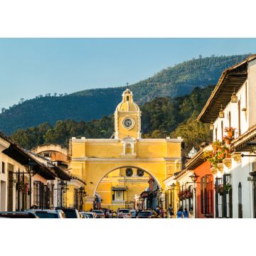 Lais Puzzle - Arco de Santa Catalina und Volcan de Agua in Antigua Guatemala, Mittelamerika - 1.000 Teile