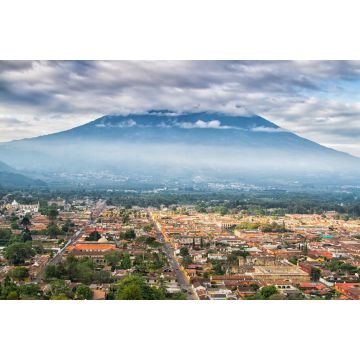 Lais Puzzle - Blick vom Cerro de la Cruz in Antigua, Guatemala, Mittelamerika. Antigua ist die ehemalige Hauptstadt, die nach dem Erdbeben nach Guatemala City verlegt wurde. - 2.000 Teile