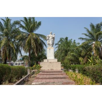 Lais Puzzle - Honduras, San Pedro Sula, Mai, 2009: Stadtzentrum von San Pedro Sula - 2.000 Teile