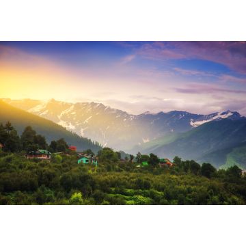 Lais Puzzle - Blick auf den Sonnenaufgang in Manali, Indien - 2.000 Teile