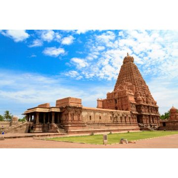 Lais Puzzle - Brihadeeswara-Tempel in Tanjore, Tamil Nadu Indien, ältester und höchster Tempel in Indien - 2.000 Teile